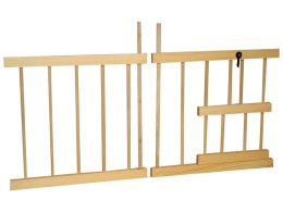 DRZWICZKI PODWÓJNE KOŁEK/KOŁEK 68x32
